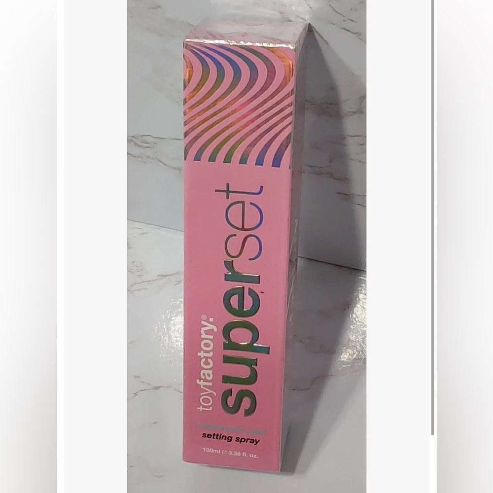 Toyfactory Super Set hyaluronic acid Setting Spray 3.38oz NIB Sealed
